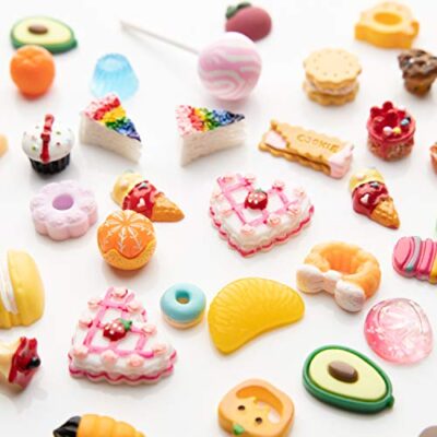 Slime Charms Food Cute Set - Mixed Lot Assorted Food Resin Flatback Cute Sets for DIY Craf - Image 9