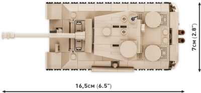 COBI Historical Collection WWII PzKpfw V Panther Ausf. G. Tank - Image 4