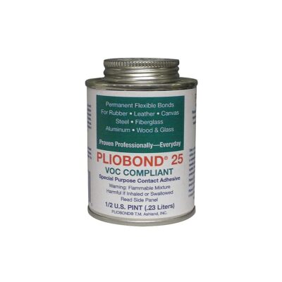 VOC Compliant Adhesive, 25LV, 1/2 pt.