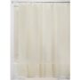 iDesign PEVA Shower Curtain Liner, Plastic Shower Curtain for use Alone or With Fabric Cur