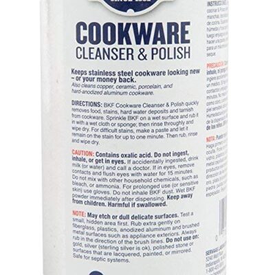 Bar Keeper's Friend Cookware Cleanser & Polish, 12 oz (3-Pack) - Image 2