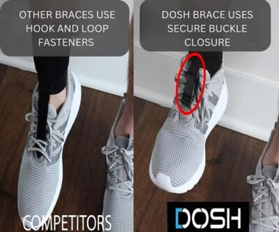 DOSH AFO Foot Drop Brace - Drop Foot Brace - Foot Drop Brace for Walking - AFO - Drop Foot - Image 3