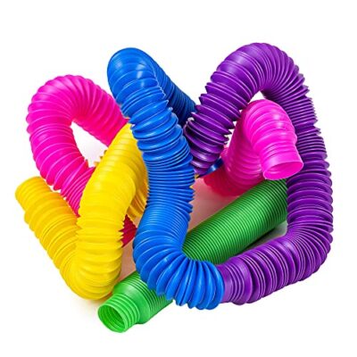 NUTTY TOYS Jumbo XXL Pop Tubes Sensory Toys, Fine Motor Skills Learning Baby Toddler Toy, - Image 7