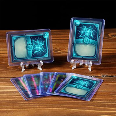Hard Trading Cards Sleeves Plastic Card Hard Case Cover 3x4 Collector Playing Card Sleeves - Image 3