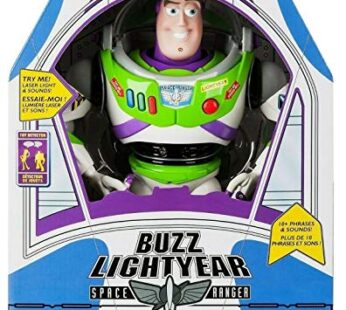 Toy Story Disney Advanced Talking Buzz Lightyear Action Figure 12”