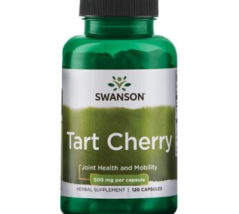 Swanson Tart Cherry 500 Milligrams 120 Capsules