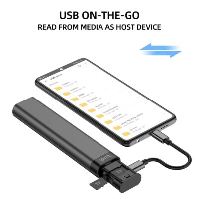 fonefunshop Budi 9-in-1 Essential Travel Charging & Data Sync Cable Stick - Red - Image 8