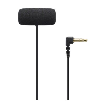 Sony Compact Stereo Lavalier Microphone ECMLV1,Black, Small - Image 2