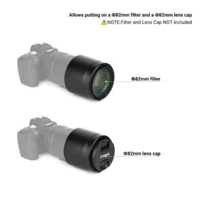Lens Hood for Canon RF 135mm F1.8 L is USM and RF 600mm F11 is STM Lens,RF 135mm RF 600mm - Image 3