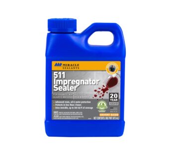 Miracle Sealants 511 PT SG Impregnator Sealer for Stone, Tile, Slate, Ceramic, Quartz 16 o