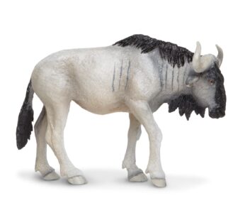 Safari Ltd. Blue Wildebeest Figurine – Detailed 4.7″ Plastic Model Figure – Fun Educationa