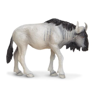Safari Ltd. Blue Wildebeest Figurine - Detailed 4.7" Plastic Model Figure - Fun Educationa