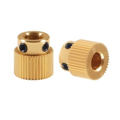 Aokin Brass Extruder Wheel Gear 40 Teeth Drive Gear 3D Printer Parts for Creality Ender 3, - Image 4