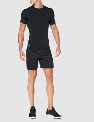 Under Armour Men's Tactical HeatGear? Compression Short Sleeve T-Shirt LG Black - Image 2