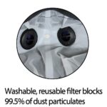 ATV TEK, Pro Series Rider and Safety Dust Mask, Tan - XL - Image 5