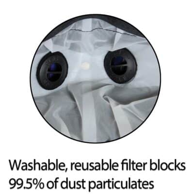 ATV TEK, Pro Series Rider and Safety Dust Mask, Tan - XL - Image 5