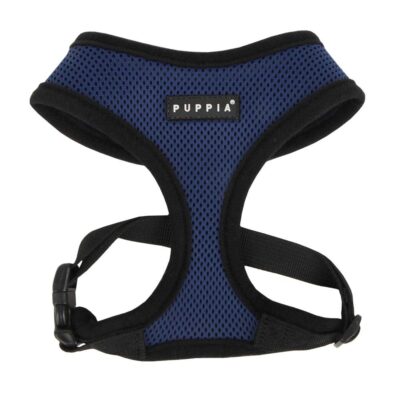 Puppia Soft Dog Harness No Choke Over-The-Head Triple Layered Breathable Mesh Adjustable C