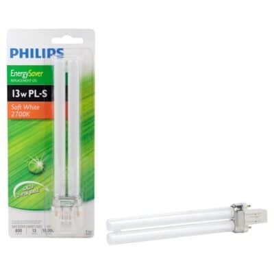 PHILIPS LED 230102 Energy Saver PL-S 13-Watt Compact Fluorescent Light Bulb, Soft White, G - Image 3