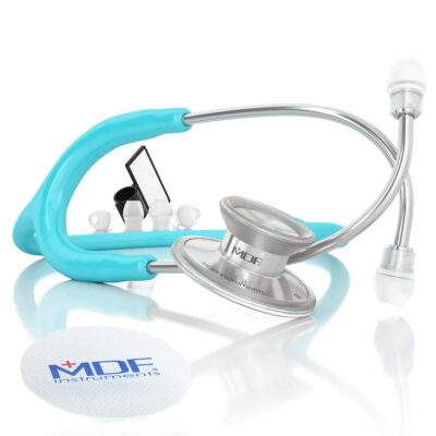 MDF Instruments, Acoustica Lightweight Stethoscope for Doctors, Nurses, Students, Home Hea