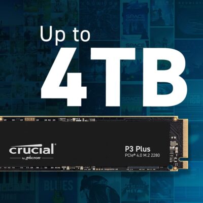 Crucial P3 Plus 2TB PCIe Gen4 3D NAND NVMe M.2 SSD, up to 5000MB/s - CT2000P3PSSD8 - Image 4