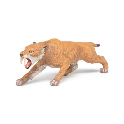Papo Smilodon Saber-Tooth Cat 6.5 Inch - Image 3