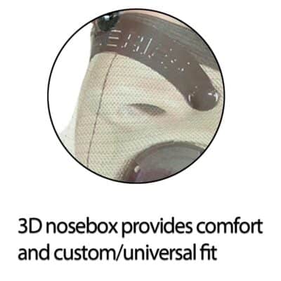 ATV TEK, Pro Series Rider and Safety Dust Mask, Tan - XL - Image 6