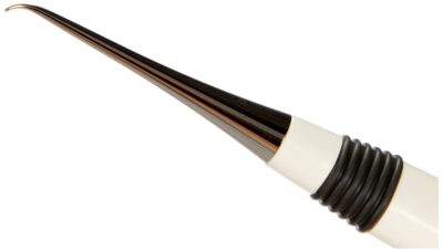 Clover 4880 Curved Awl for Sewing,White/Silver - Image 2