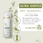 Klorane Dry Shampoo with Oat Milk, Ultra-Gentle, All Hair Types, No White Residue, Paraben - Image 2