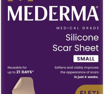 Mederma Medical Grade Silicone Scar Sheets; Improves The Appearance of Old and New Scars; for Injury, Burn and Surgery Scars, 4 Count