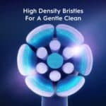 Oral-B iO Gentle Care Replacement Heads, Electric Toothbrush Brush Heads, Black, 4 Count - Image 3