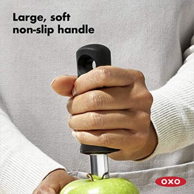 OXO Good Grips Apple Corer,1 EA, Silver/Black - Image 5