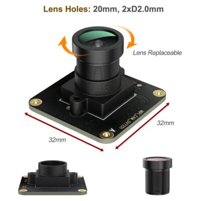 innomaker GS Camera OV7251 Sensor with Global Shutter External Trigger Stream Mode 0.3MP F - Image 6