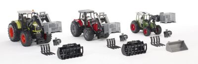 Bruder Toys - Construction Realistic Attachments and Accessories for Frontloader Vehicle I - Image 5