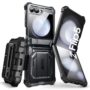 i-Blason for Samsung Galaxy Z Flip 5 Case with Stand, [Built-in Screen Protector] [Hinge P