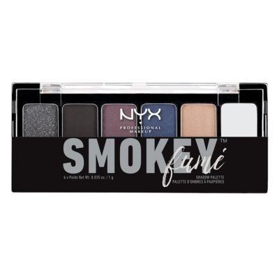 NYX Professional Makeup The Smokey Fume Shadow Palette, 0.21 Ounce