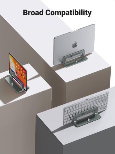 UGREEN Vertical Laptop Stand Holder for Desk Compatible with MacBook Pro, MacBook Air Stan - Image 6