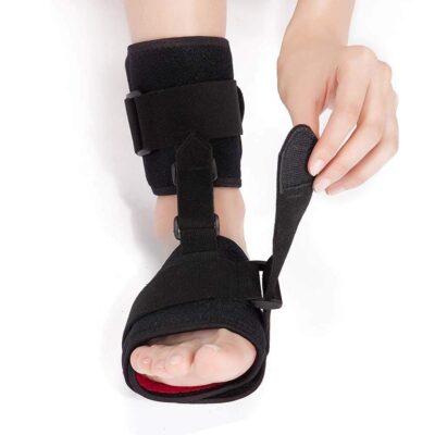 Adjustable Foot Drop Orthosis Ankle Corrector, Ankle Brace Fixation Shoe Brace Support Pro