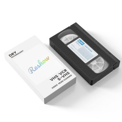 Reshow VCR Head Cleaner/VHS Head Cleaner - VHS Video Head Cleaner for VHS/VCR Players Dry - Image 6