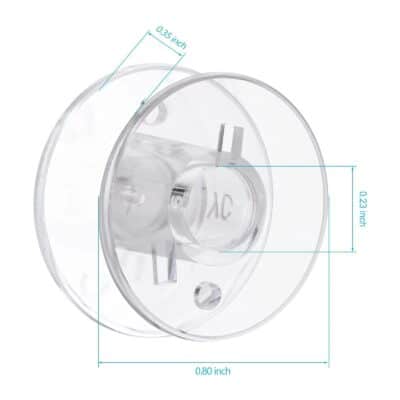 Eoehro 25 Pcs Bobbins for Sewing Machine, Sa156 Bobbins, Bobbins Class 15, Sewing Accessor - Image 2