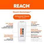 Reach Dentotape Waxed Dental Floss | Effective Plaque Removal, Extra Wide Cleaning Surface - Image 2