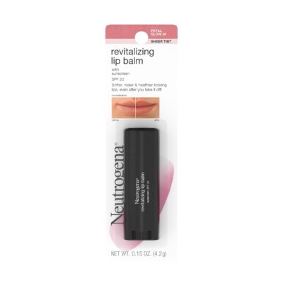 Neutrogena Revitalizing and Moisturizing Tinted Lip Balm with Sun Protective Broad Spectru