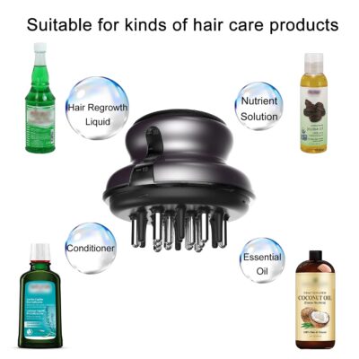 mriya Scalp Applicator Comb, Hair Oil Applicator for Medicine Scalp Head Fluid Comb Essent - Image 3