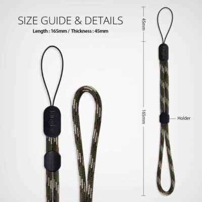 Ringke Paracord Wrist Strap [Strong Material] Designed for Camera Strap and Phone Strap, A - Image 7
