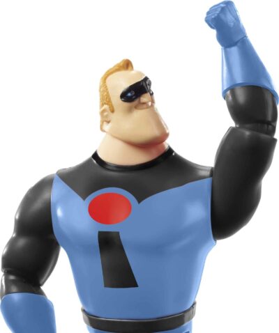 Mattel Disney and Pixar The Incredibles Mr. Incredible Action Figure, Posable Character in - Image 6