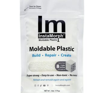 InstaMorph | Thermoplastic Beads, Meltable Polymorph Pellets | Lightweight Modeling Compou