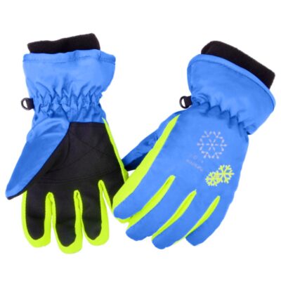 Azarxis Kids Children Ski Gloves Winter Snow Gloves Waterproof Winter Warm Gloves for Snow