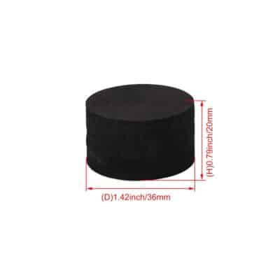 BQLZR 36x20mm Electric Drum Trigger Sponge Percussion Instrument Accessories Pack of 5 - Image 5