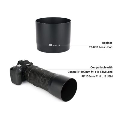 Lens Hood for Canon RF 135mm F1.8 L is USM and RF 600mm F11 is STM Lens,RF 135mm RF 600mm - Image 2