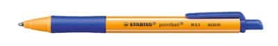 Ballpoint - STABILO pointball - Wallet of 4 - Assorted colors,red, blue, black, green - Image 2