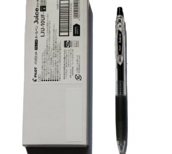 Pilot Juice 0.38mm Gel Ink Ballpoint Pen, Black (LJU-10UF-B)